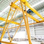 Gantry crane in factory Semi Gantry Crane by BD Cranetech
